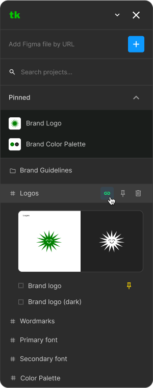 Treekit interface preview